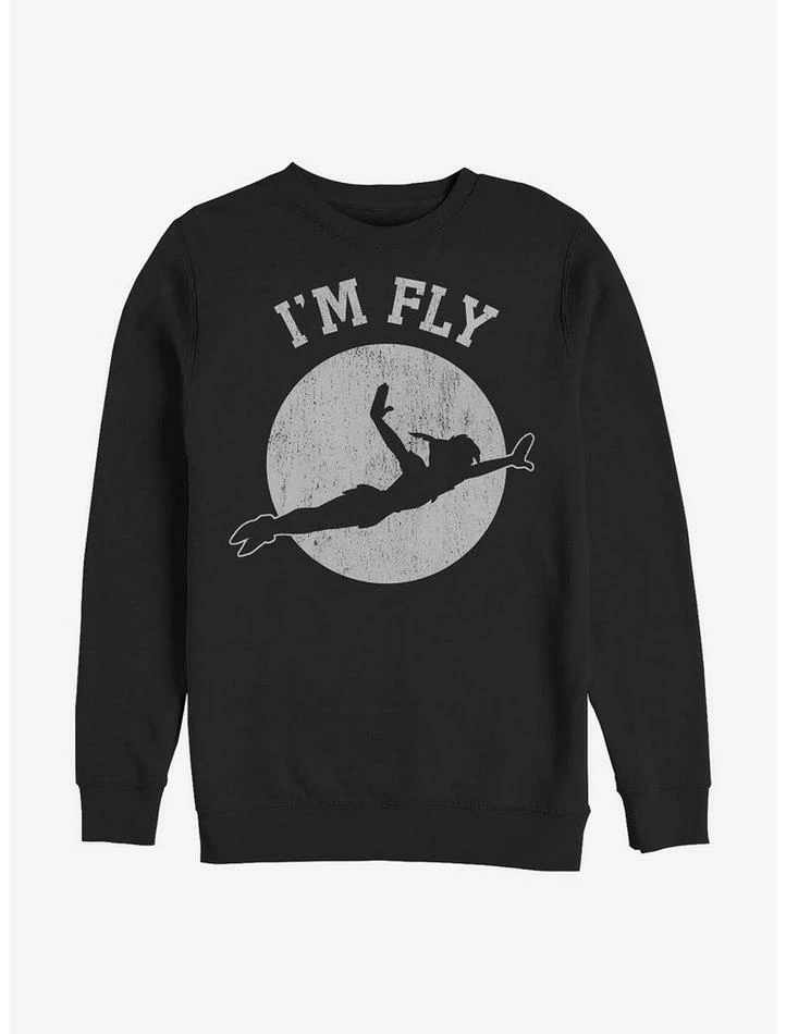 Top 10 👍 Disney Peter Pan I'm Fly Crew Sweatshirt 💯 1 Top 10 👍 Disney Peter Pan I'm Fly Crew Sweatshirt 💯