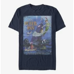 Flash Sale 🔥 Disney Peter Pan Movie Poster T-Shirt 🔥