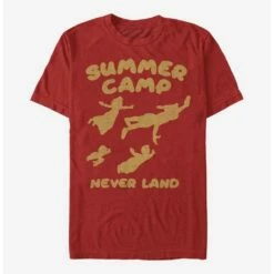 Coupon ⌛ Disney Peter Pan 🤩 Summer Camp Neverland T-Shirt 😀
