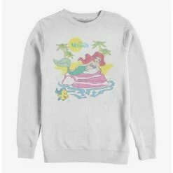Flash Sale ✔️ Disney The Little Mermaid Retro Beach Crew Sweatshirt 😍
