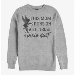 Buy 👏 Disney Tink This Mom Runs On Crew Sweatshirt 👏