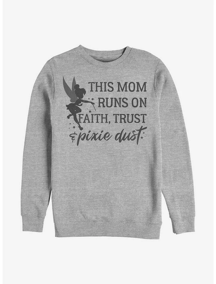 Buy 👏 Disney Tink This Mom Runs On Crew Sweatshirt 👏 1 Buy 👏 Disney Tink This Mom Runs On Crew Sweatshirt 👏