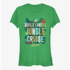 New 🛒 Disney Jungle Cruise The World Famous ✨ Girls T-Shirt ✨