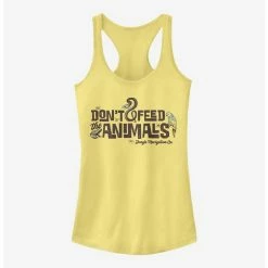 Discount ❤️ Disney Jungle Cruise Don't Feed The Animals ⌛ Girls Tank 👍