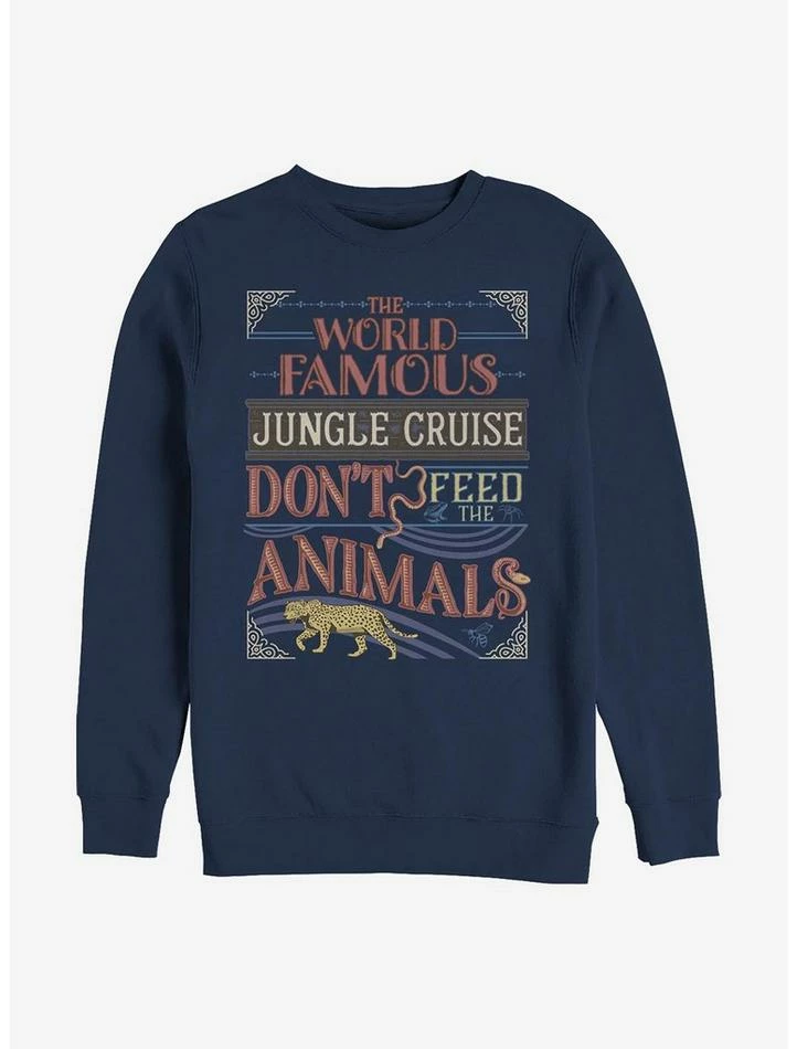 New 😀 Disney Jungle Cruise The World Famous Jungle Cruise Crew Sweatshirt 🔥 1 New 😀 Disney Jungle Cruise The World Famous Jungle Cruise Crew Sweatshirt 🔥