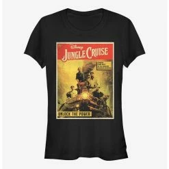 Discount ⭐ Disney Jungle Cruise Jungle Comic Cover Girls T-Shirt 💯