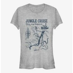 Best deal ✔️ Disney Jungle Cruise Jungle Map 🥰 Girls T-Shirt ❤️