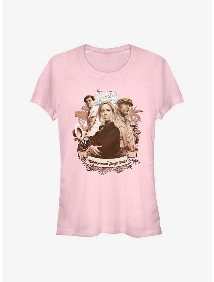 New โ Disney Jungle Cruise World Famous Team Girls T-Shirt ๐ 1 New โ Disney Jungle Cruise World Famous Team Girls T-Shirt ๐