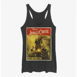 Budget 👍 Disney Jungle Cruise Jungle Comic Cover Girls Tank 😀