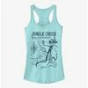 Brand new 🛒 Disney Jungle Cruise Jungle Map 🎁 Girls Tank ⌛