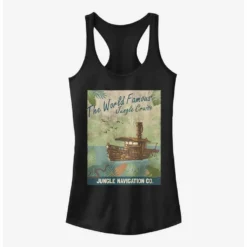 New ✨ Disney Jungle Cruise Vintage Poster 👏 Girls Tank ✨