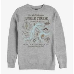 Buy 🔔 Disney Jungle Cruise Map Crew Sweatshirt 🔥