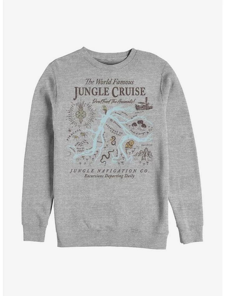 Buy 🔔 Disney Jungle Cruise Map Crew Sweatshirt 🔥 1 Buy 🔔 Disney Jungle Cruise Map Crew Sweatshirt 🔥