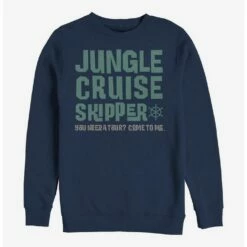Cheap 🔔 Disney Jungle Cruise Skipper Crew Sweatshirt 👏