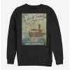 Outlet 🛒 Disney Jungle Cruise Vintage Poster Crew Sweatshirt 😉