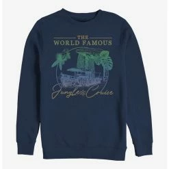 Best Pirce ✨ Disney Jungle Cruise World Famous Crew Sweatshirt 🥰
