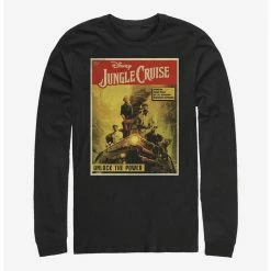 Cheap ✨ Disney Jungle Cruise Jungle Comic Cover Long-Sleeve T-Shirt 🥰