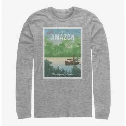 Deals 🔥 Disney Jungle Cruise Visit The Amazon Long-Sleeve T-Shirt ❤️