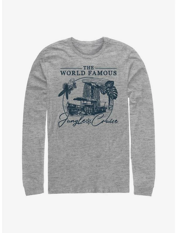 Buy 😀 Disney Jungle Cruise Word Famous Long-Sleeve T-Shirt 🎉 1 Buy 😀 Disney Jungle Cruise Word Famous Long-Sleeve T-Shirt 🎉