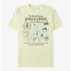 Hot Sale ❤️ Disney Jungle Cruise Map T-Shirt 💯