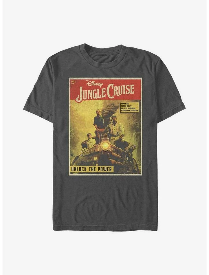 Budget 😍 Disney Jungle Cruise Jungle Comic Cover T-Shirt 🔔 3 Budget 😍 Disney Jungle Cruise Jungle Comic Cover T-Shirt 🔔 - Image 3