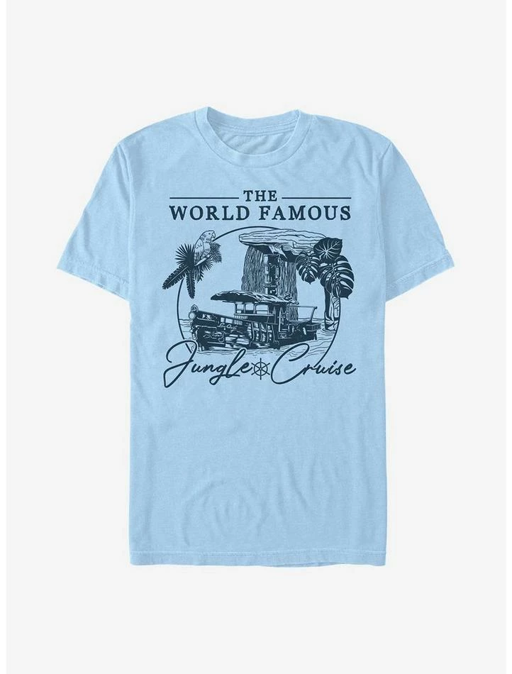 Hot Sale 🤩 Disney Jungle Cruise Word Famous T-Shirt 🥰 1 Hot Sale 🤩 Disney Jungle Cruise Word Famous T-Shirt 🥰