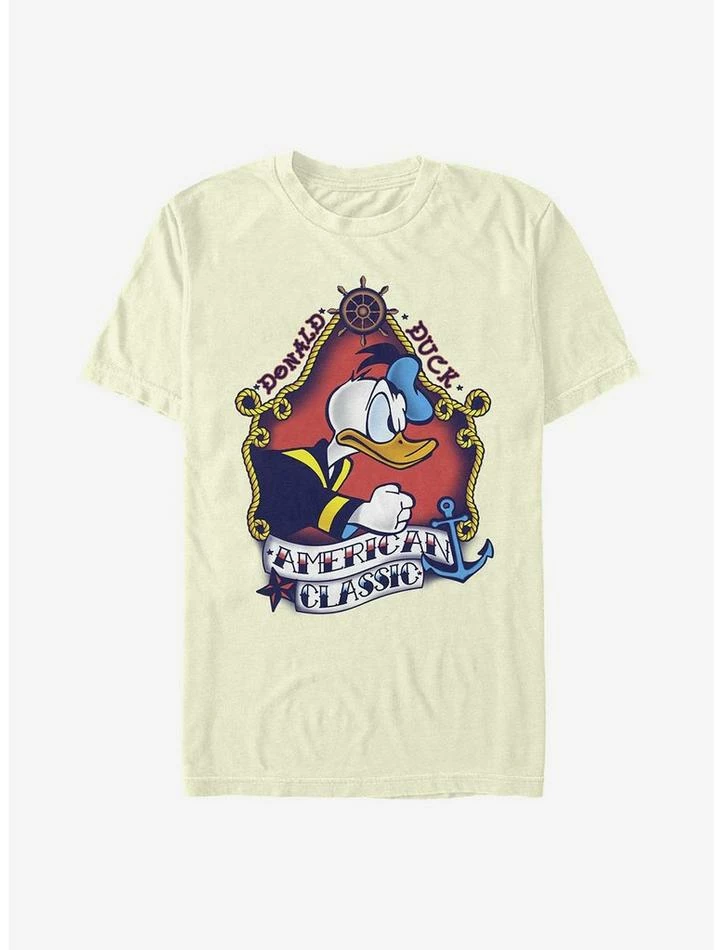 Brand new β€οΈ Disney Donald Duck Sailor Donald Traditional T-Shirt 𧨠1 Brand new β€οΈ Disney Donald Duck Sailor Donald Traditional T-Shirt π§¨