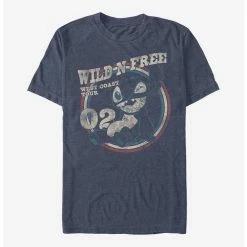 Hot Sale ⌛ Disney Lilo & Stitch America Circle T-Shirt 😍