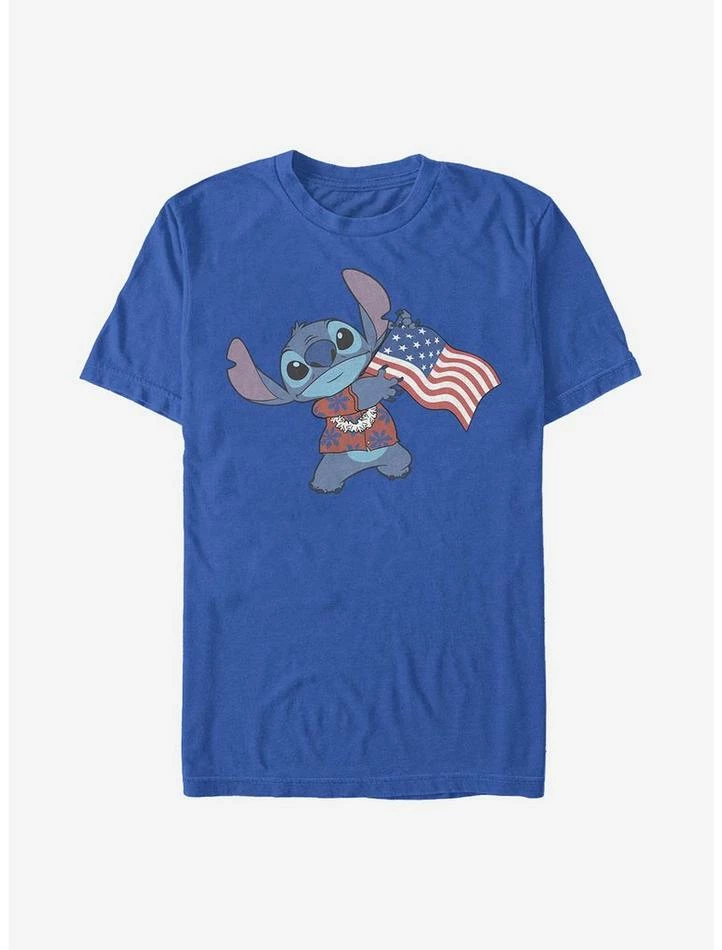 Wholesale π Disney Lilo & Stitch Tropic Stitch Flag T-Shirt π 2 Wholesale π Disney Lilo & Stitch Tropic Stitch Flag T-Shirt π - Image 2