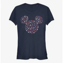 Best Pirce ⌛ Disney Mickey Mouse Stars And Ears Girls T-Shirt 😍