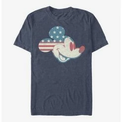 Budget ✨ Disney Mickey Mouse America Flag T-Shirt ❤️