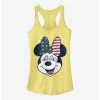 Best Sale 🧨 Disney Minnie Mouse America Bow 🔥 Girls Tank ✔️
