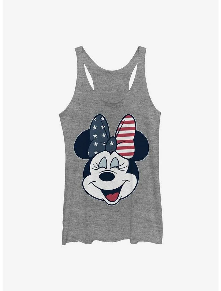 Cheap ⭐ Disney Minnie Mouse America Bow Girls Tank 💯 1 Cheap ⭐ Disney Minnie Mouse America Bow Girls Tank 💯