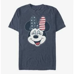 Buy 🌟 Disney Minnie Mouse America Bow T-Shirt 🧨