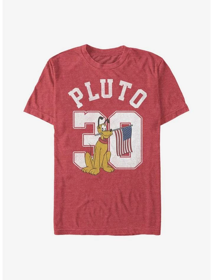New π Disney Pluto Pluto Collegiate T-Shirt π₯° 1 New π Disney Pluto Pluto Collegiate T-Shirt π₯°