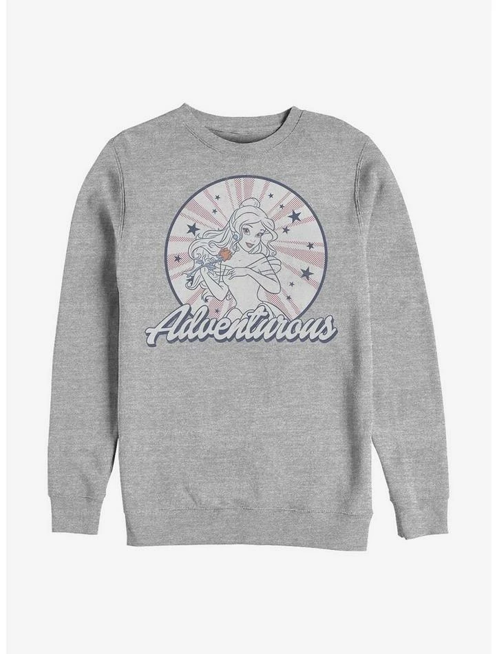 Promo ⌛ Beauty And The Beast Stars Adventurous Belle Crew Sweatshirt 🌟 1 Promo ⌛ Beauty And The Beast Stars Adventurous Belle Crew Sweatshirt 🌟
