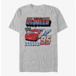 Budget ✨ Disney Pixar Cars McQueen 95 T-Shirt ❤️