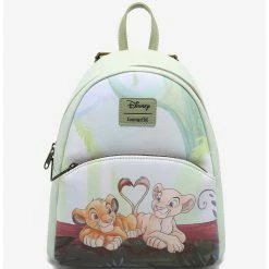 Cheap π Loungefly Disney The Lion King Nala & Simba Heart Mini Backpack π