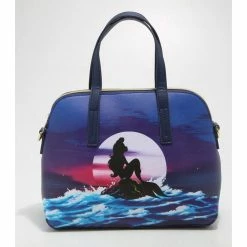 Best Pirce 😍 Loungefly Disney The Little Mermaid Ocean Satchel Bag 🥰
