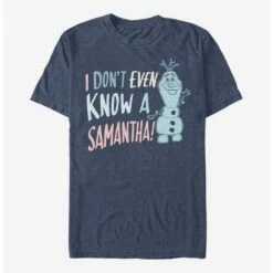 Top 10 ⌛ Disney Frozen 2 I Don't Know Samantha T-Shirt 🥰