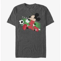 Cheap 😀 Disney Mickey Mouse Portugal Kick T-Shirt ✨
