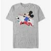 New 👏 Disney Mickey Mouse France Kick T-Shirt ⭐