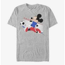 New 👏 Disney Mickey Mouse France Kick T-Shirt ⭐