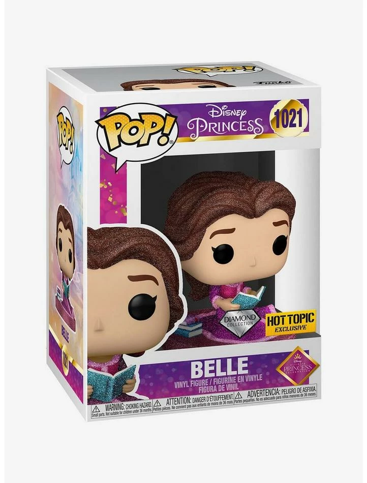 Buy ❤️ Funko Disney Diamond Collection Pop! Belle Vinyl Figure Hot Topic Exclusive ✨ 2 Buy ❤️ Funko Disney Diamond Collection Pop! Belle Vinyl Figure Hot Topic Exclusive ✨ - Image 2