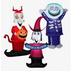 Top 10 ⭐ The Nightmare Before Christmas Lock Shock and Barrel Airblown Bundle 🧨