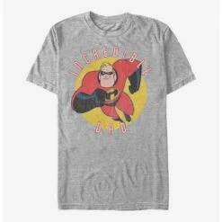 Budget 🛒 Disney Pixar The Incredibles Incredible Dad T-Shirt ⌛