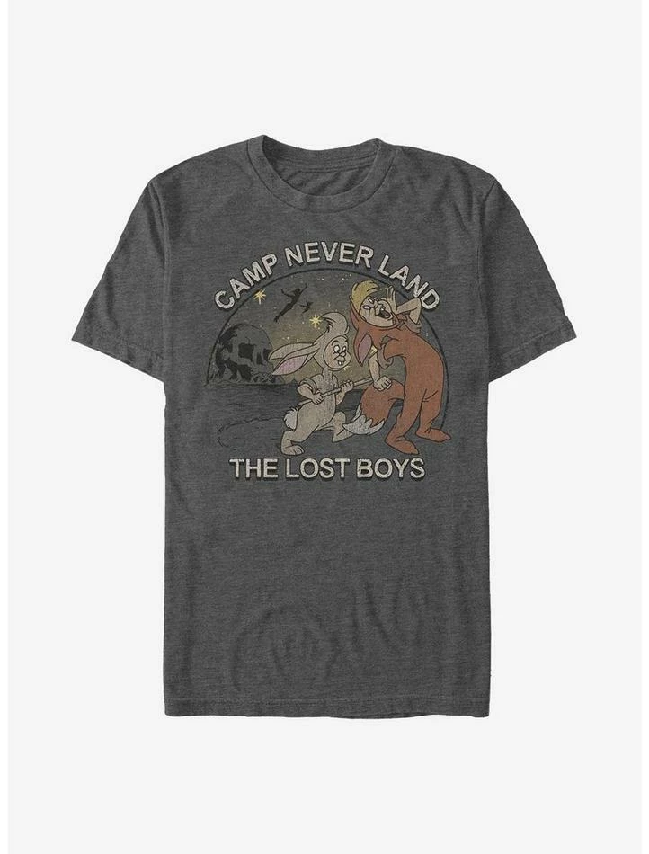 New 🔔 Disney Peter Pan Lost Boys Camp T-Shirt 🥰 1 New 🔔 Disney Peter Pan Lost Boys Camp T-Shirt 🥰