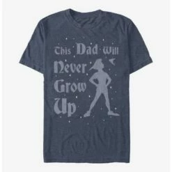 New 😍 Disney Peter Pan This Dad Wont Grow Up T-Shirt 🔥