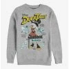 Budget 🤩 Disney Ducktales Richest Duck Crew Sweatshirt 🎁