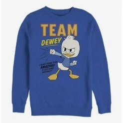 Flash Sale 🎁 Disney Ducktales Team Dewey Crew Sweatshirt ⌛